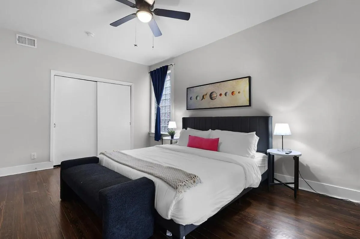 圣路易斯Hartford Stylish 5Br Near Downtown With Private Backyard别墅 0*, 圣路易斯 美国