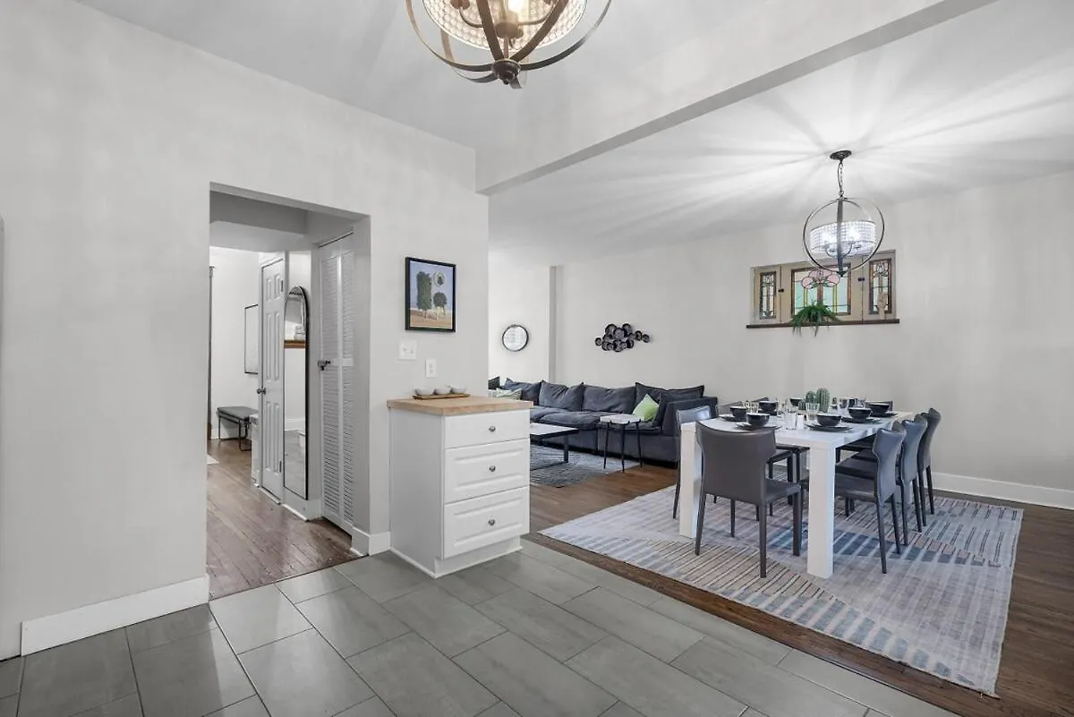 度假居 圣路易斯Hartford Stylish 5Br Near Downtown With Private Backyard别墅