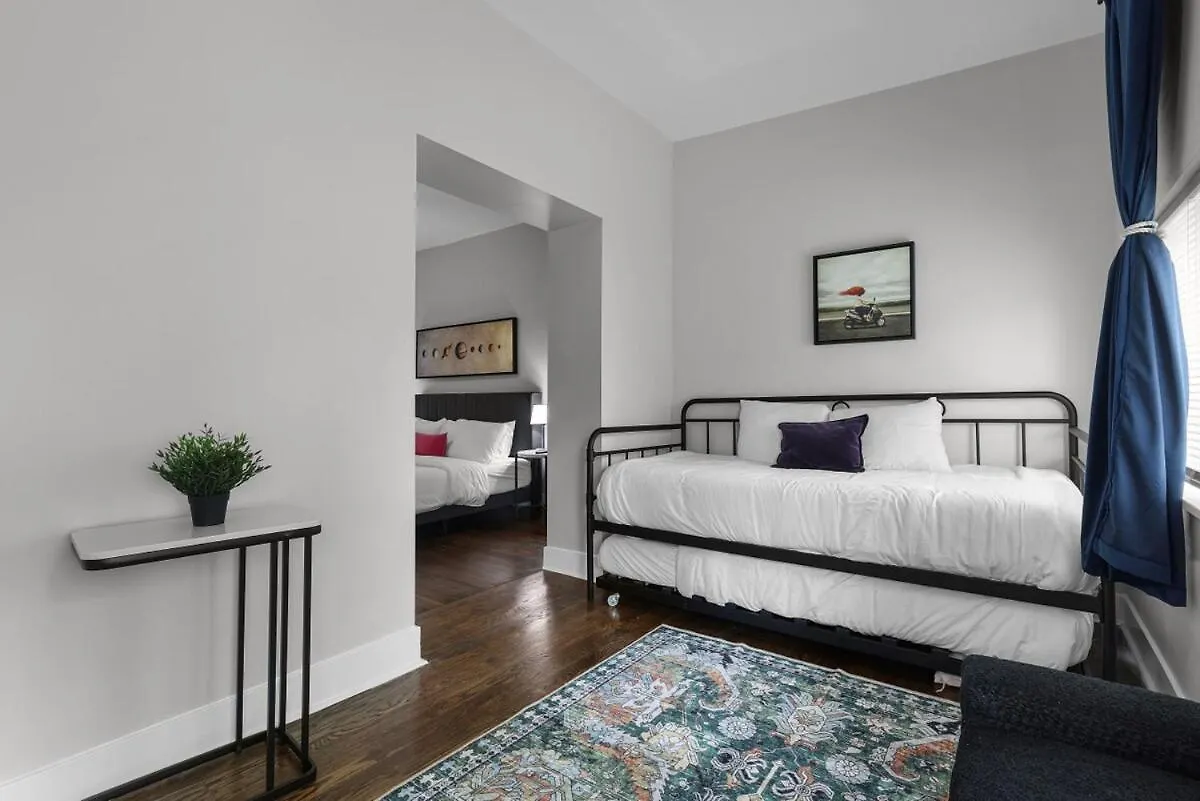 圣路易斯Hartford Stylish 5Br Near Downtown With Private Backyard别墅 0*, 圣路易斯 美国