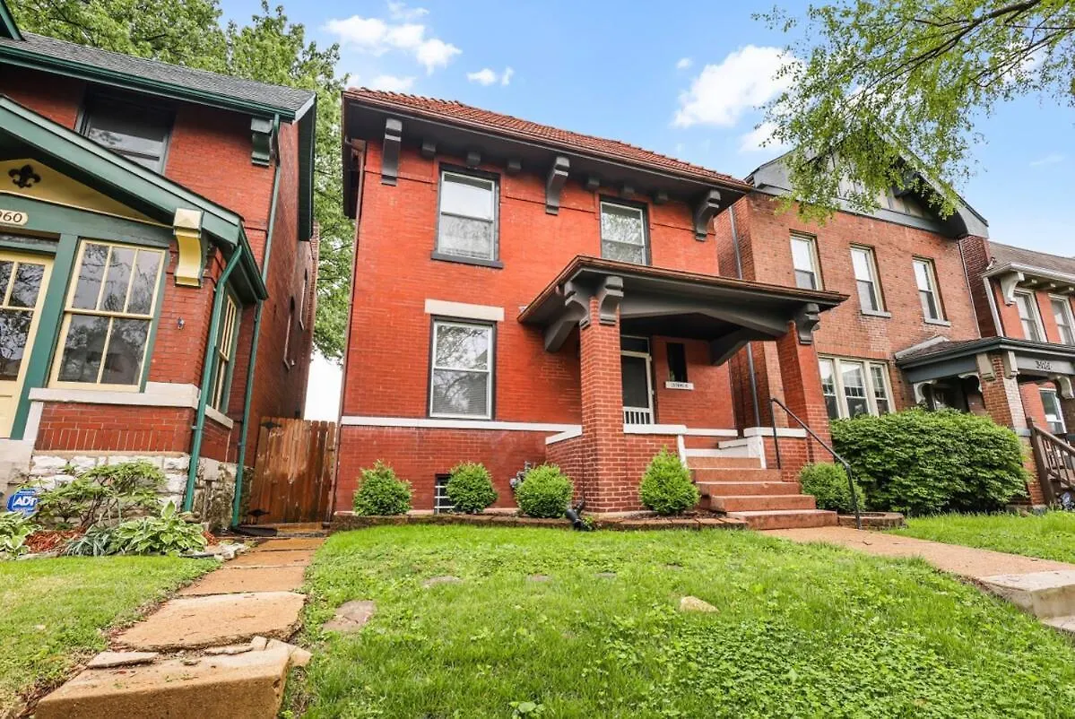 度假居 圣路易斯Hartford Stylish 5Br Near Downtown With Private Backyard别墅