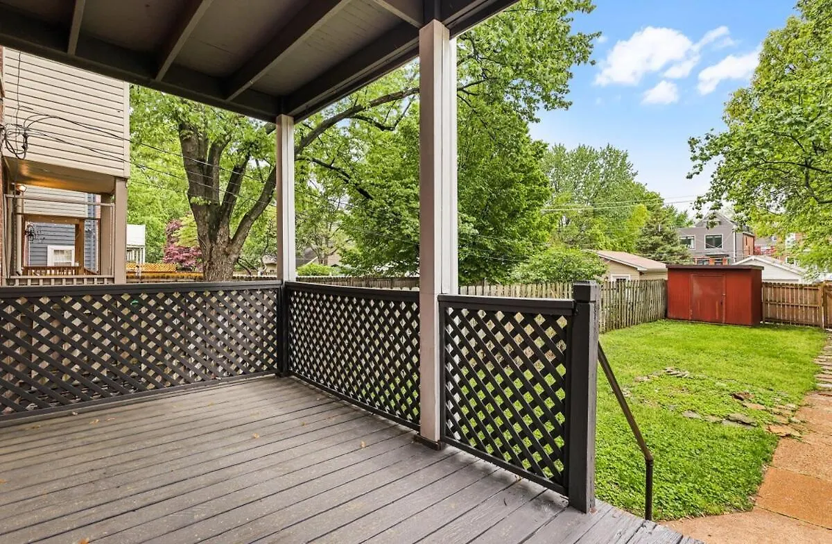 Prázdninový dům Vila Hartford Stylish 5Br Near Downtown With Private Backyard Saint Louis